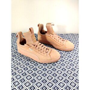 Puma Women's Size 7.5 Suede Fierce Fashion Sneakers Peach Beige 366010-01